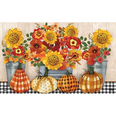 Fall Gnome Coir Doormat 30 X 18 Indoor Outdoor Briarwood Lane : Target