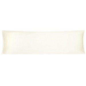 PiccoCasa Zippered Closure Silky Satin Body Long Pillowcase - 1 of 4