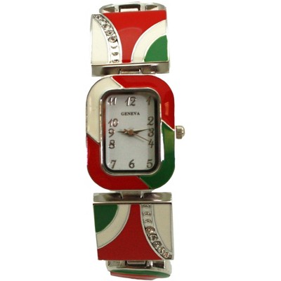 Olivia Pratt Christmas Colors Women Watch Bracelet
