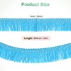 Unique Bargains Polyester Boho Durable Multipurpose Tassel Fringe Trim 27 Yards 1 Inch 1 Pc - 3 of 4