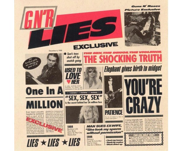 Guns N' Roses - G N' R Lies [Explicit Lyrics] (CD)