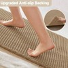 Our Bathroom Rugs Are Like A Warm Hug for Your Feet Crafted Slip Washable Quick Rug, 36x24 KhakiComfort and Style - 3 of 4
