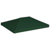 vidaXL Gazebo Top Cover Green Polyester with PVC coating 13.1 x 9.8 ft - 2 of 2