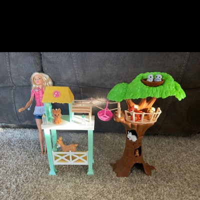 Enchantimals Tree House Lot 3 Dolls 3 Animal Friends Furniture Mattel 2016  Toy