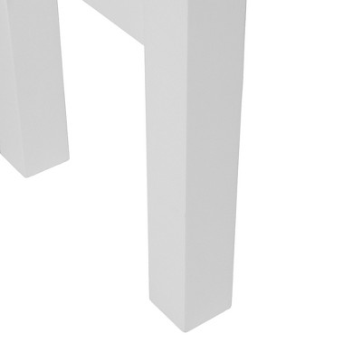 White MDF Over-the-Toilet Space Saver Cabinet with Adjustable Shelving