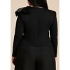 ELOQUII Strong Shoulder Top With Bow - 3 of 4