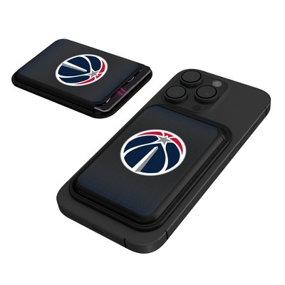 Keyscaper NBA Eastern Conference Teams Linen Black Magnetic Credit Card Wallet