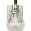 Artcraft Lighting Nelson 1 - Light Sconce in  Black/Brushed Nickel - 2 of 3