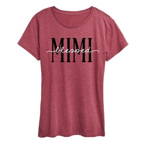 Women's - Instant Message - Blessed Mimi Short Sleeve Graphic T-Shirt - 1 of 4