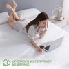 Aoibox King Size Waterproof Mattress Protector Rayon from Bamboo Fitted Mattress Pad Deep Pocket up to 18 Inches - 3 of 4