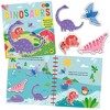 Buddy & Barney: Reusable Silicone Sticker Book - Dinosaurs, Kids 3+ - 2 of 4