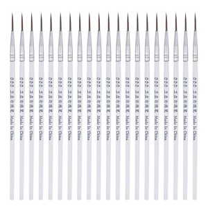 Unique Bargains Detail Nylon Painting Brush 50 Pcs - 1 of 4