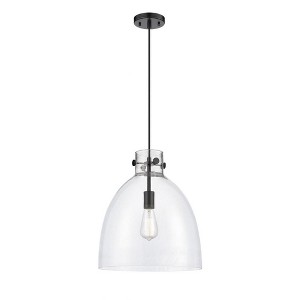 Innovations Lighting Newton Bell 1 - Light Pendant in  Matte Black - 1 of 1