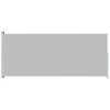 vidaXL Patio Retractable Side Awning 86.6"x196.9" Gray - 2 of 4