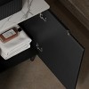 30" Bathroom Floor Cabinet,Modern Bathroom Vanity With White Ceramic Basin,2 Doors,Freestanding Bathroom Storage Cabinet-Cuddlewood - 2 of 4