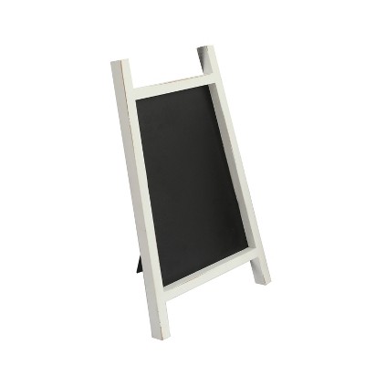 VIP Wood 14.25 in. Gray Chalkboard on Easel