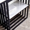 NicBex Modern Console Table with Metal Frame Entryway Table with Adjustable foot pads Side Table for Entrance, Corridor, Living Room - 4 of 4