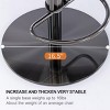 NicBex Swivel Adjustable Height Bar Stools,Leather Counter Height Bar Stools with Titanium Stainless Steel Base,Stools for Home Kitchen Cafe - 4 of 4