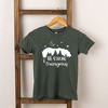 The Juniper Shop Be Strong And Courageous Bear Trees Toddler Short Sleeve Tee - 2 of 2