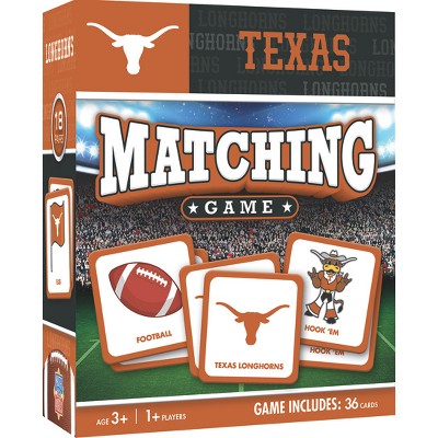 MasterPieces NCAA Texas Longhorns Matching Card Game