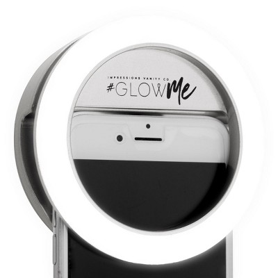 Impressions Vanity GlowMe® 2.0 LED Selfie Ring Light for Mobile Devices (USB Rechargeable)