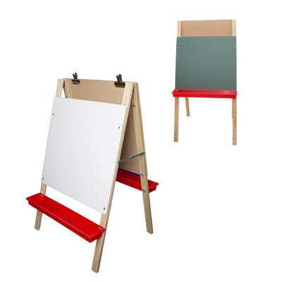 Flipside Products Magnetic Dry Erase Wall Easel With Paper Roll : Target