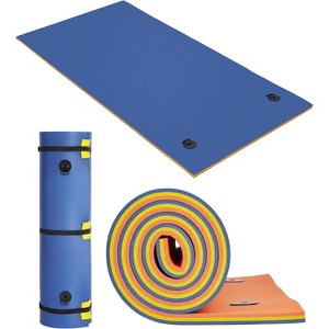 Acekool Lily Pad Floating Mat for Lake & Pool, 3-Layer XPE Foam Water Pad, Extra Large 8'/9'/12', Tear-Resistant, for Kids & Adults - 1 of 4