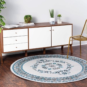 Unique Loom  Lucerne Reuss Area Rug - 1 of 4