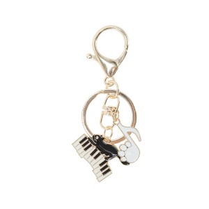 Unique Bargains Piano Cats Handbag Charms Keychains 1 Pc - 1 of 4