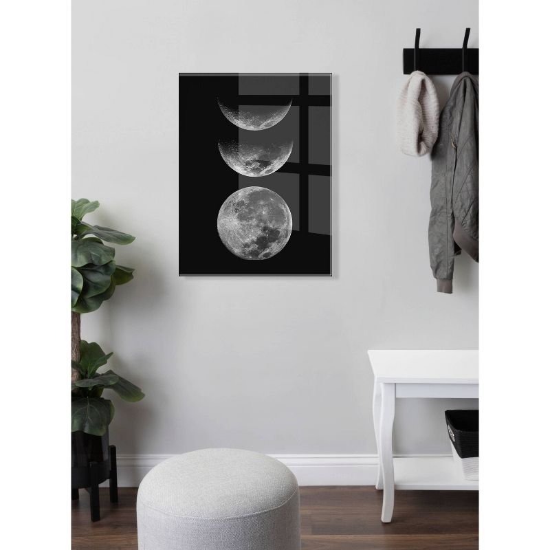 23&#34; x 31&#34; Mod Moon &#39;Its Just a Phase&#39; Floating Acrylic by The Creative Bunch Studio - Kate &#38; Laurel All Things Decor, 6 of 8