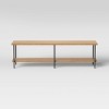 Wood and Metal TV Stand for TVs up to 60" - Room Essentials™ - 3 of 4