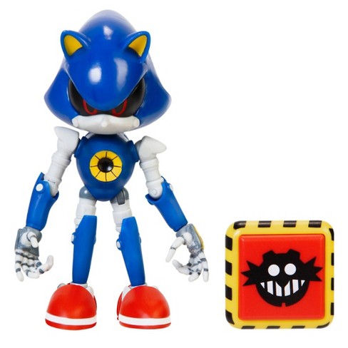 Sonic The Hedgehog 4 Modern Metal Sonic Action Figure with Trap Spring  Accessory