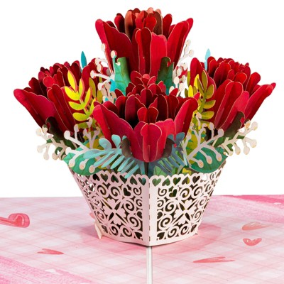 Paper Love 3D Pop Up Card