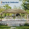 Pop Up Canopy Tent Outdoor Canopy with No Removable Sidewall One-Person Set Up Heavy Duty Commercial Instant Tent Shelter - 3 of 4