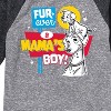 Boys' - 101 Dalmatians - Furever A Mamas Boy Raglan Graphic T-Shirt - 2 of 4