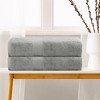 Unique Bargains Soft Absorbent Quick Dry Bath Towels 2 Pcs - 3 of 4