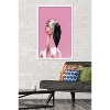 Trends International Snowtap - Flamingo Photobomb Framed Wall Poster Prints - 2 of 4