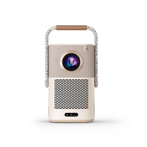 Yaber T2 Plus Portable Projector x Keith Haring with Built-in battery Netflix 7000+ Apps Sound by JBL Dolby Audio Native 1080P Auto Focus & Keystone - 1 of 1