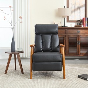NicBex Modern Accent Chair Armchair Lounge Chair with Wood Frame Comfy Chair for Living Room, Bedroom, Office - 1 of 4