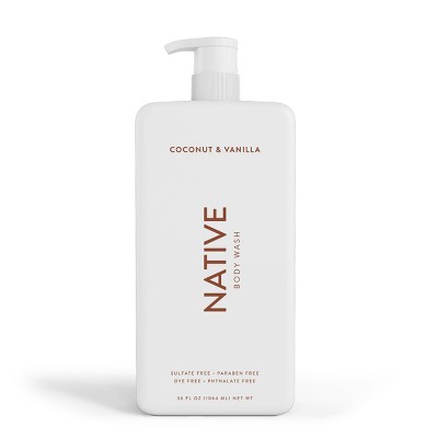 Native Body Wash with Pump - Coconut &#38; Vanilla - Sulfate Free - 36 fl oz_2