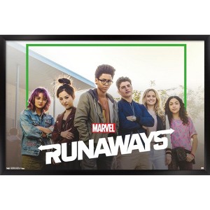 Trends International Marvel Comics TV - The Runaways - TV One Sheet Framed Wall Poster Prints - 1 of 4