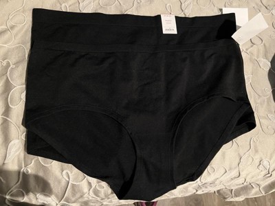 Women's Seamless Boy Shorts - Auden™ Black 2x : Target