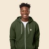 Dalix Cappuccino Embroidered Zip Hoodie Fleece Long Sleeve Pocket Warm Soft Mens - 4 of 4