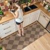 Lahome Diamond Grid Faux Jute Rectangular Indoor Area Rug - 3 of 4