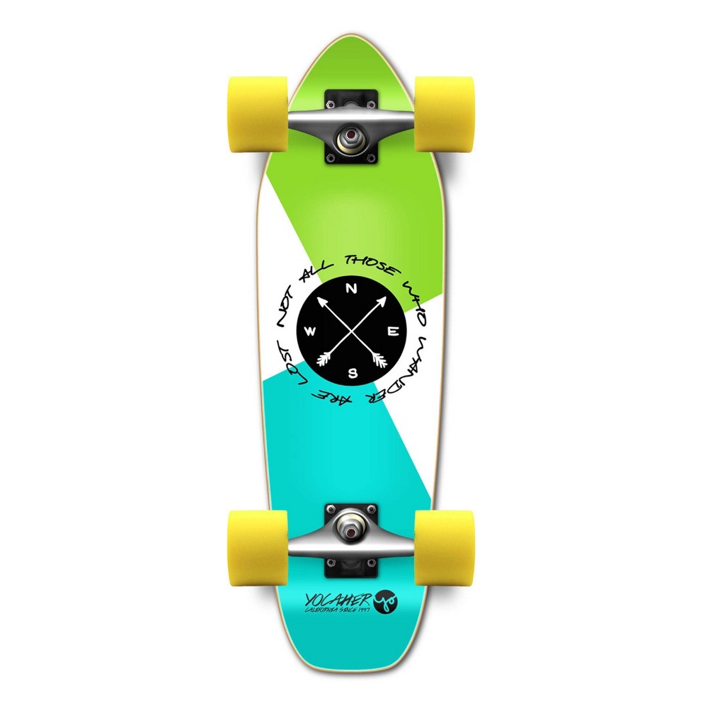 Photos - Skateboard Yocaher 27" Complete Mini Cruiser  - Wander Golem