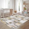 Washable Runner Rug Non Slip Kitchen Rugs Modern ndoor Entryway Rug Farmhouse Soft Bath Mat Stain Resistant Carpet for Bedroom Hallway Laundry - 2 of 4