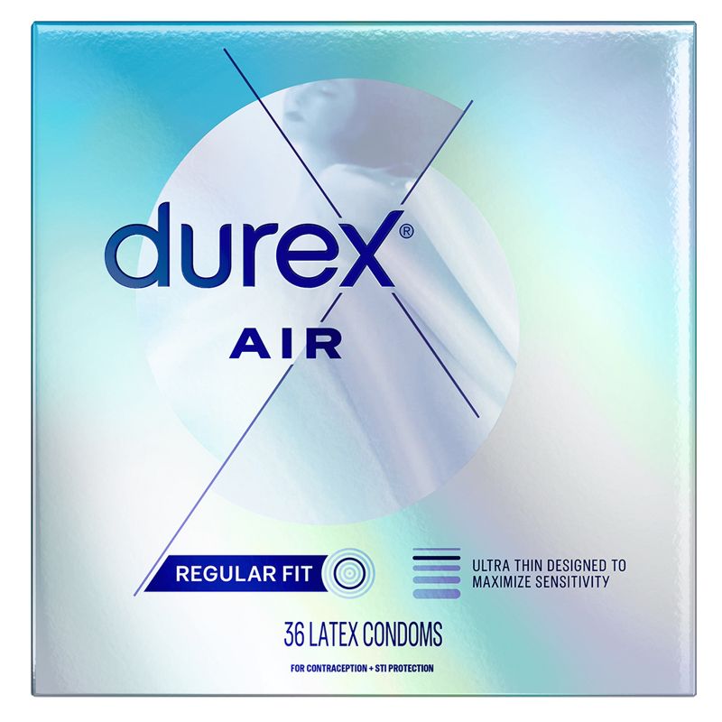 Durex Contraceptives Air - 36ct, 1 of 22