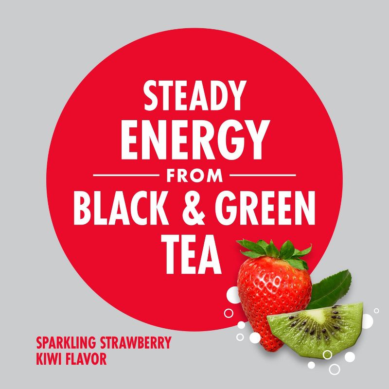 V8 Sparkling +Energy Strawberry Kiwi Juice Drink - 4pk/11.5 fl oz Cans, 2 of 9