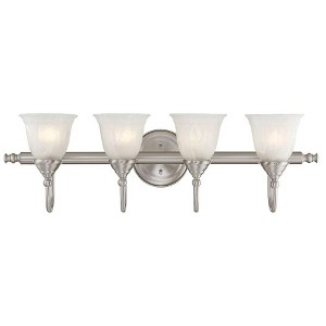 Savoy House Brunswick 4 - Light Vanity in  Satin Nickel - 1 of 3