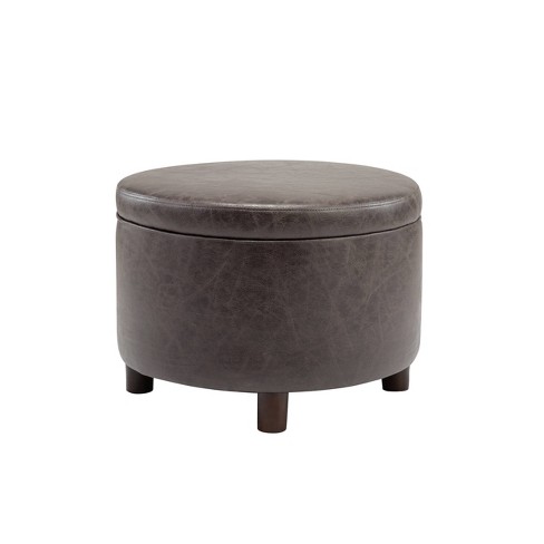 24 inch deals round ottoman